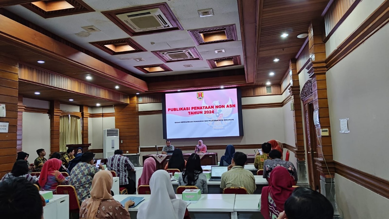 Diskominfo Kota Semarang Ikuti Desk Penataan Tenaga Non-ASN Pasca PPPK Tahap I